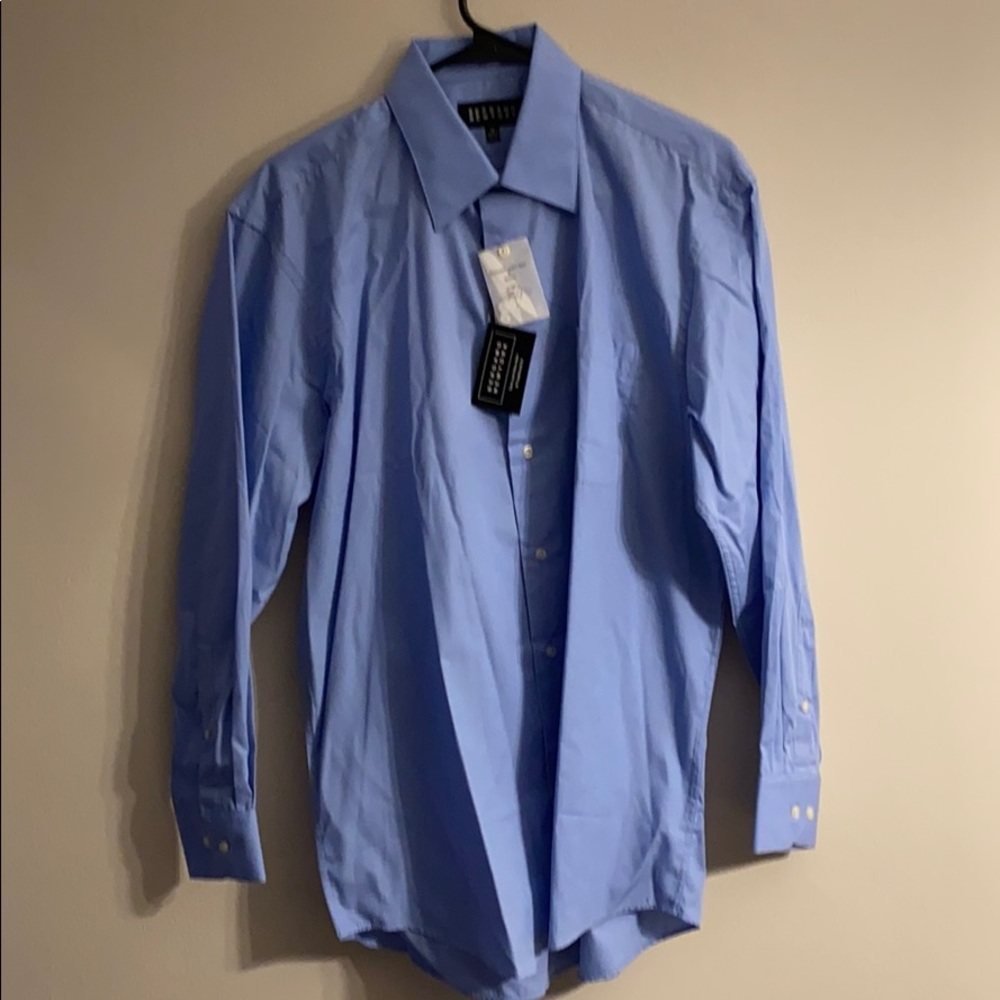 A Traditional Fit Bergamo New York Dress Shirt